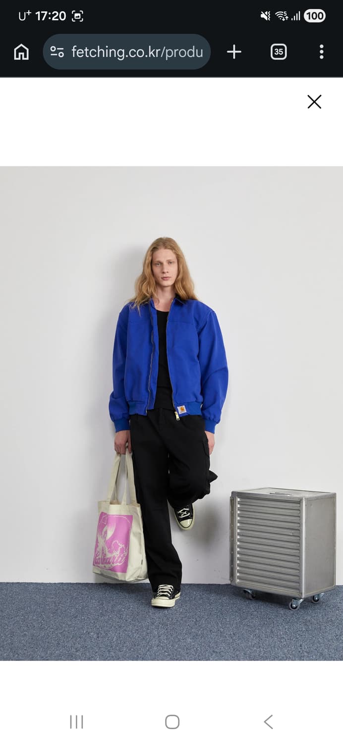 칼하트 OG 산타페 Lazurite/Black rinsed L사이즈 상품이미지7