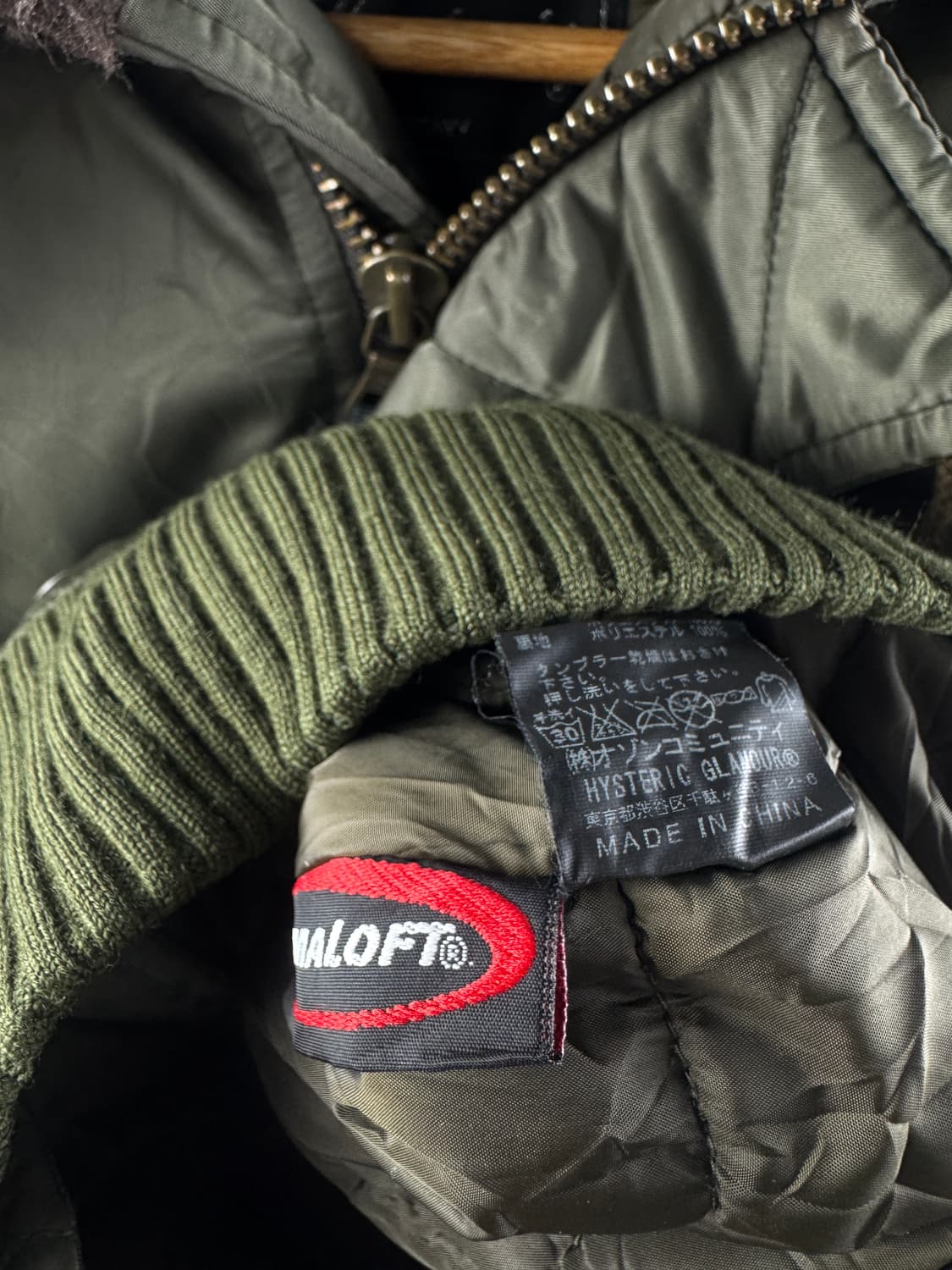 히스테릭글래머 패치 보아 N-2B 자켓1808 상품이미지5