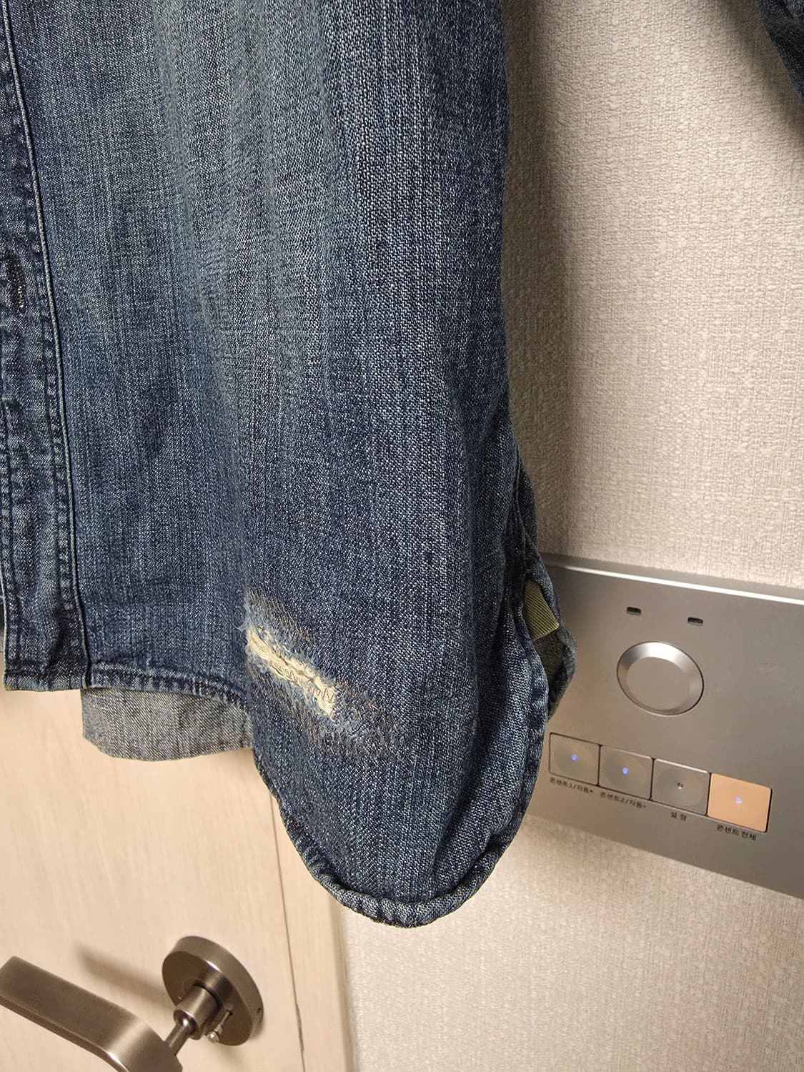 빈티지 리바이스 데님 셔켓 상품이미지5