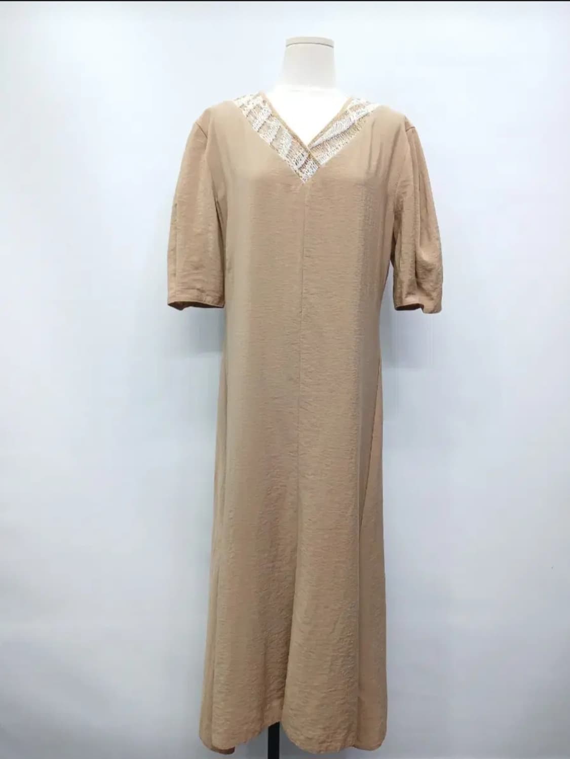 한섬 랑방실크롱원피스66 상품이미지1