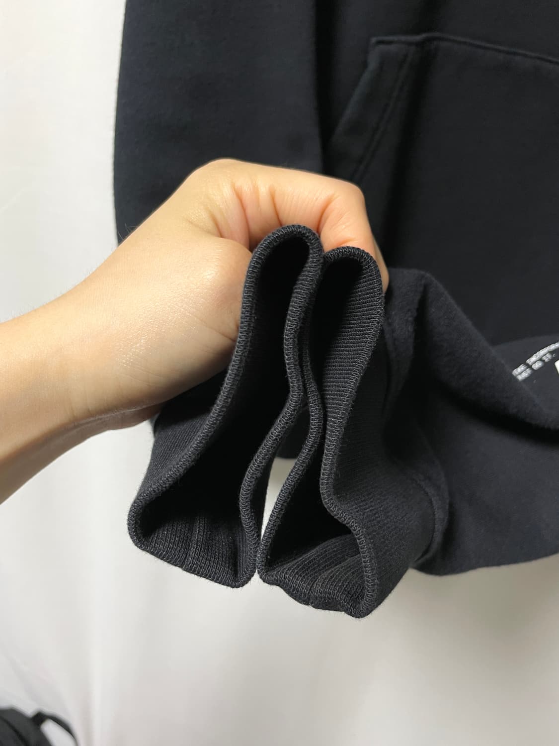 나이키 눈꽃 스우시 블랙 기모 후드티 _ 2XL 상품이미지6