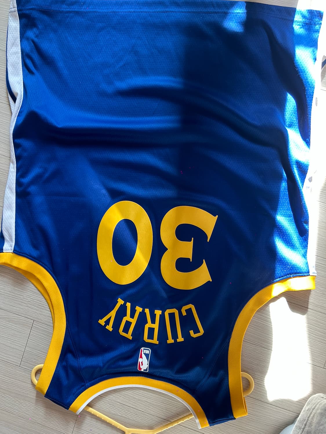 나이키 골든스테이트 워리어스 2018-2019 커리 유니폼 팝니다 상품이미지5