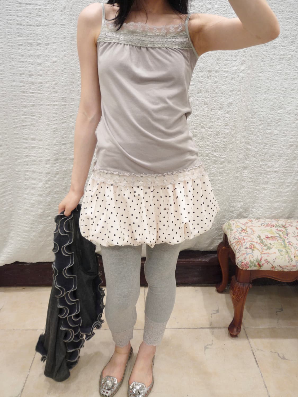 polka balloon mini skirt 상품이미지2