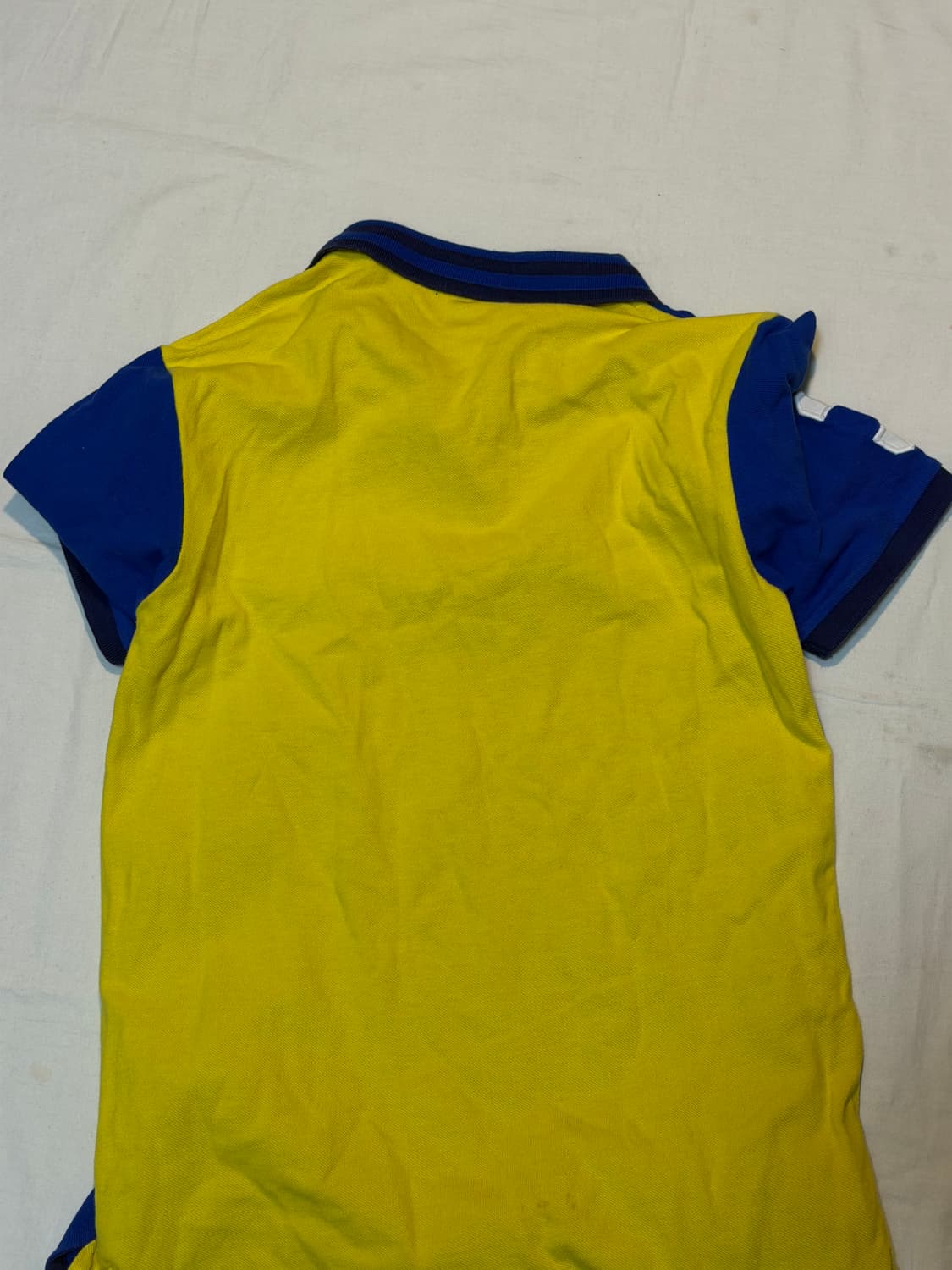 폴로 랄프로렌 빅포니 치프키프 마린 카라티 블루 옐로우 상품이미지3