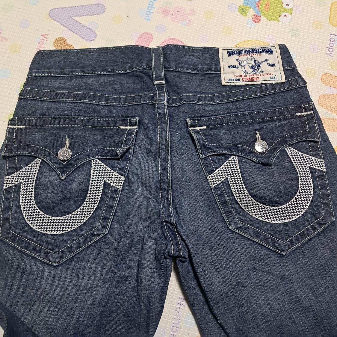 트루릴리젼 스트레이트 남성 청바지 31사이즈 상품이미지7