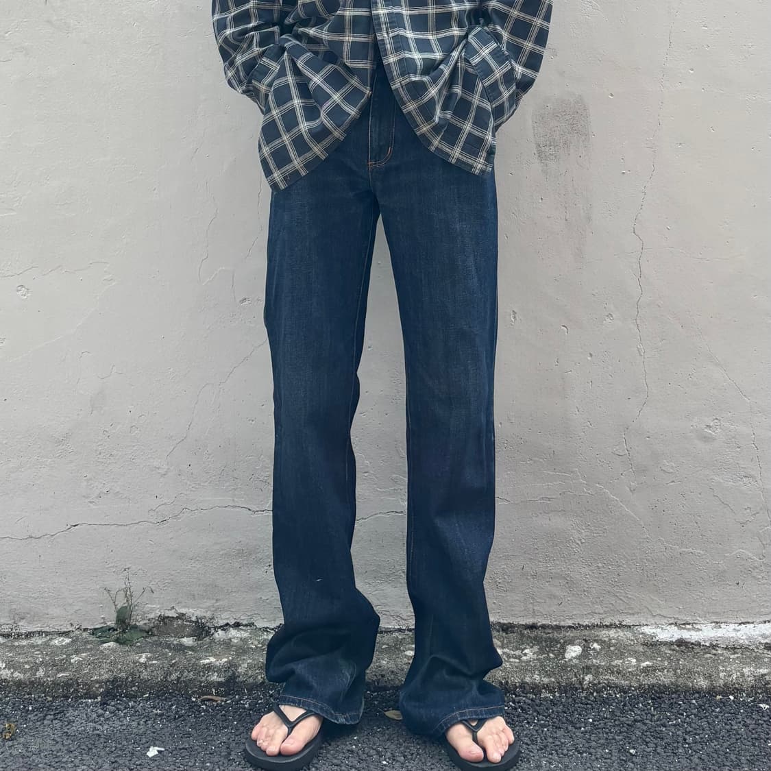 일본 랭글러 데님 부츠컷 상품이미지4