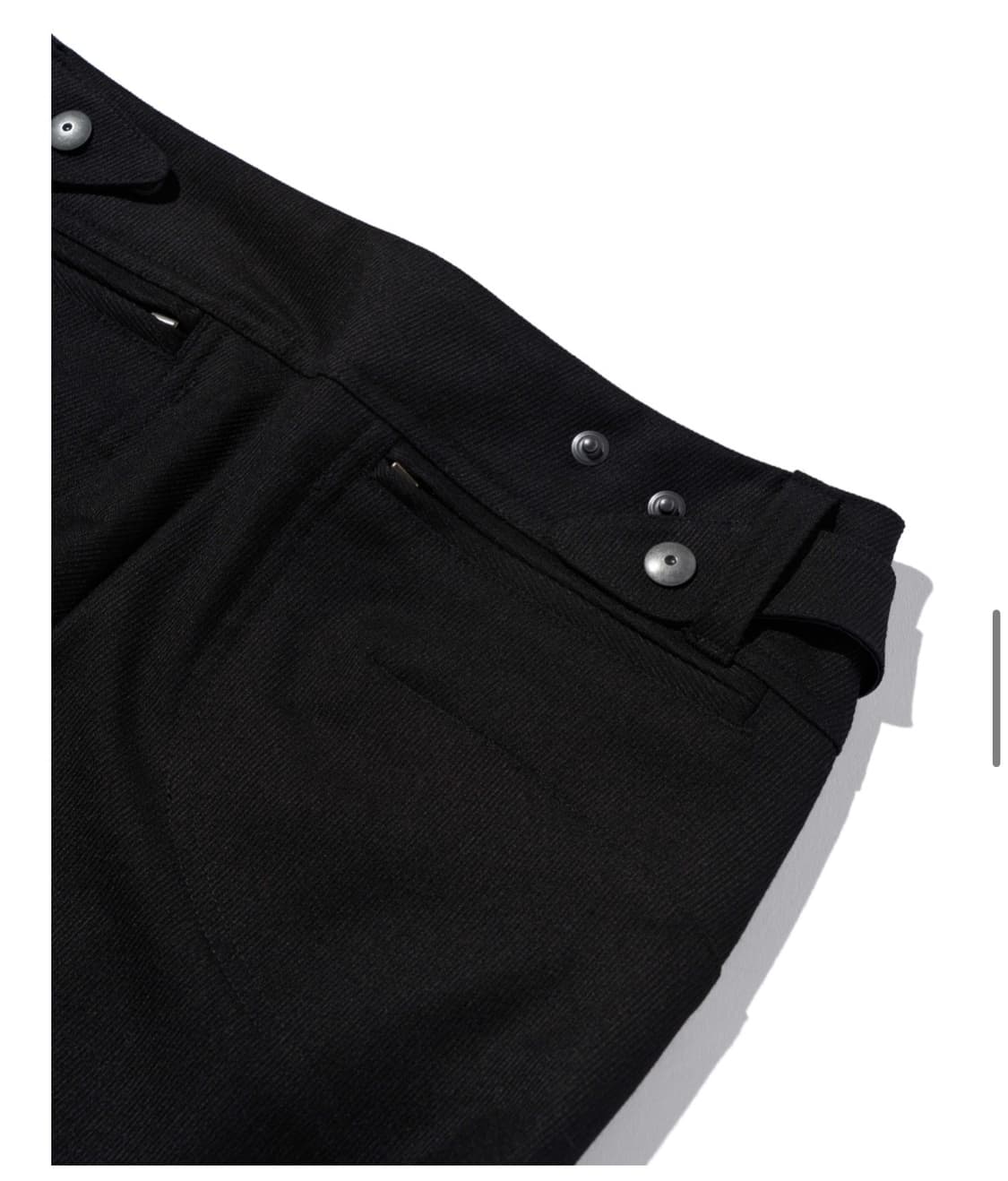 미스치프 CONTOUR WEAVE PANTS - BLACK 상품이미지7