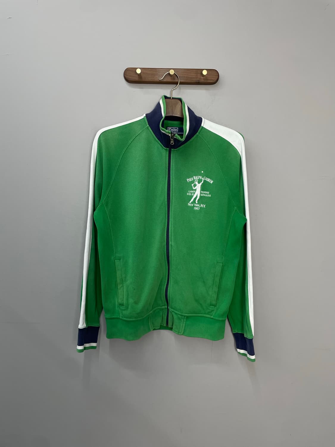 폴로 랄프로렌 포레스트힐 테니스 그린 코튼 집업 자켓 H1085 상품이미지2