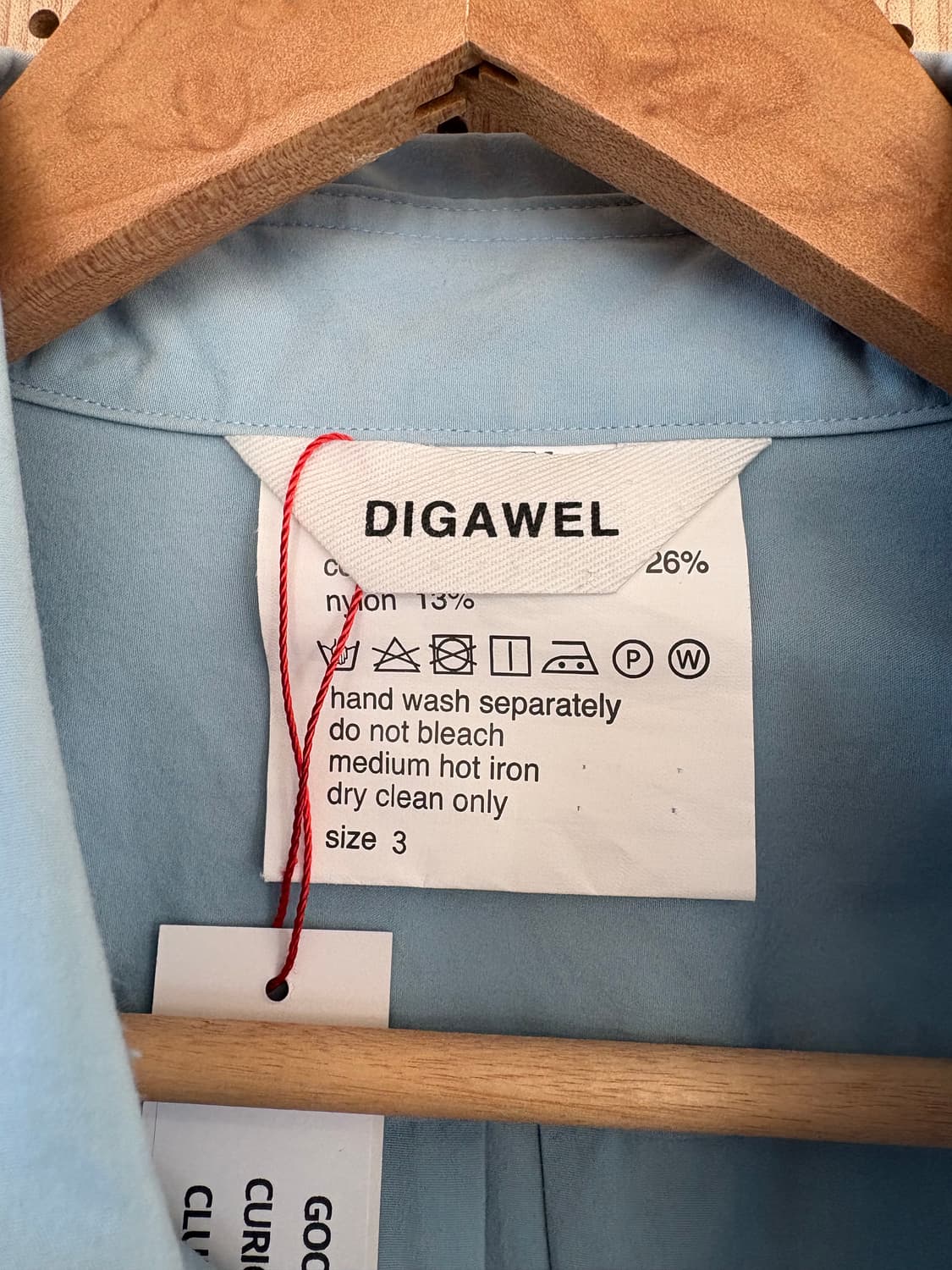 디가웰 스카이블루 셔츠 상품이미지4