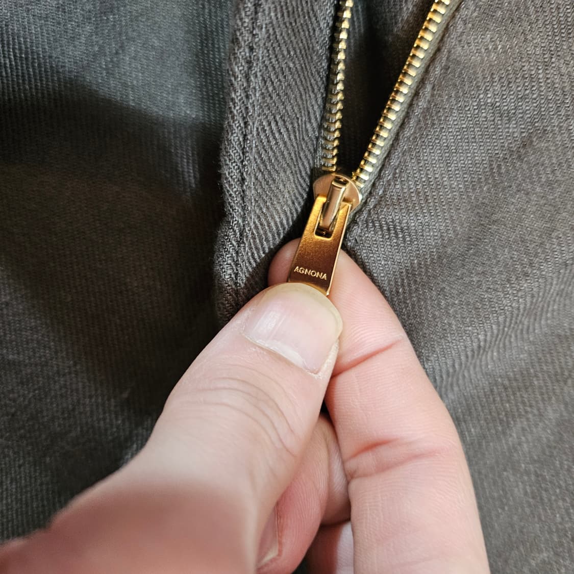 아뇨나(AGNONA) in Italy 21FW 레귤러 테이퍼드 팬츠 상품이미지7