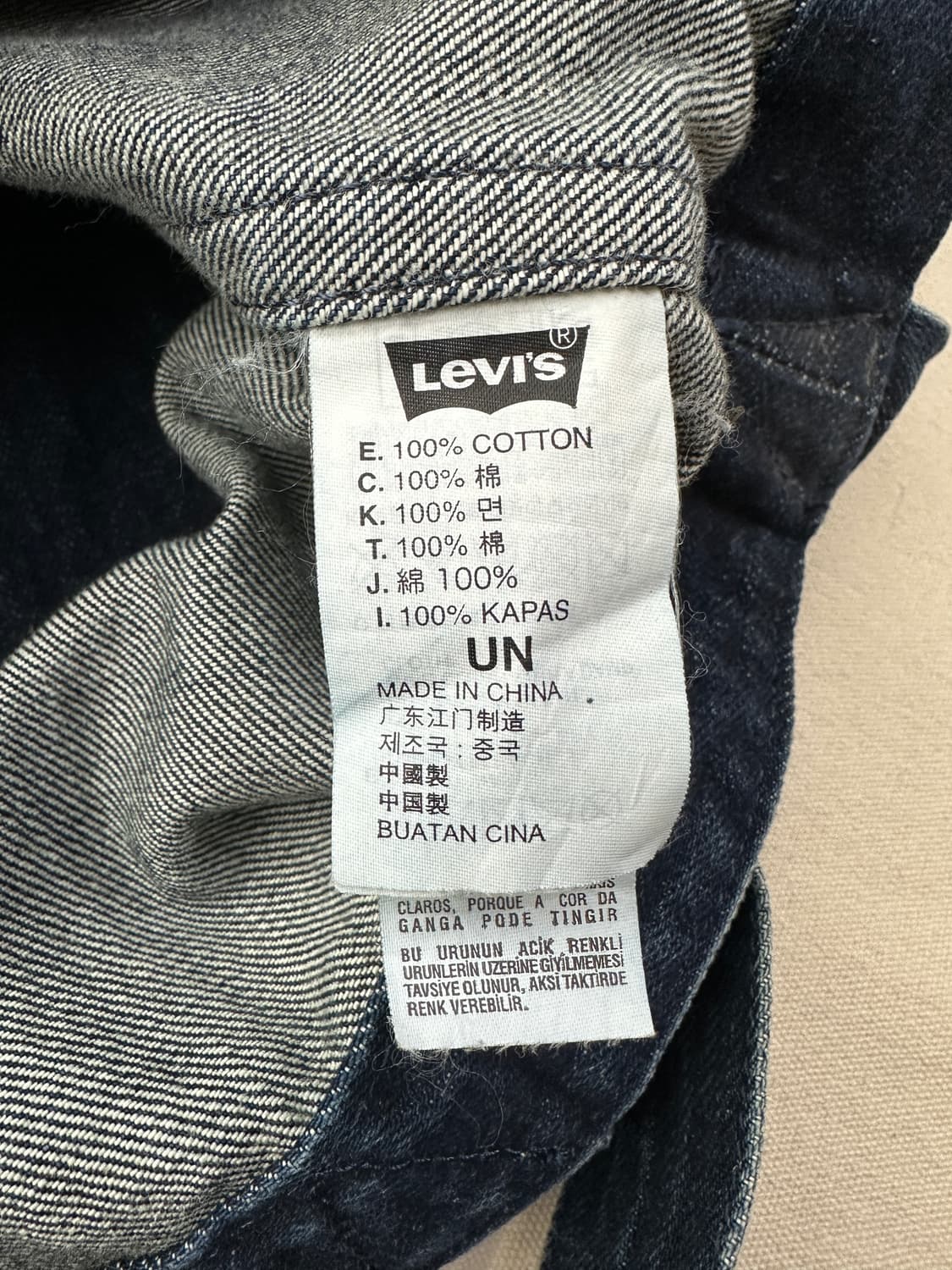 리바이스 데님 투웨이 토트백 크로스백 상품이미지8