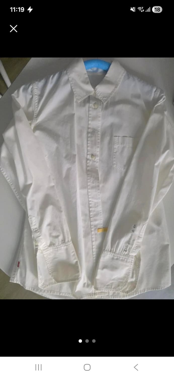 리바이스 여성 셔츠 아이보리 L사이즈 상품이미지1