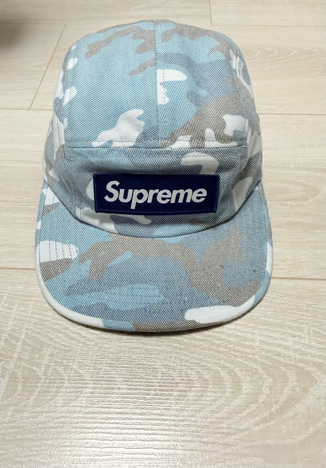 슈프림 워시드아웃 카모 캠프캡 상품이미지1