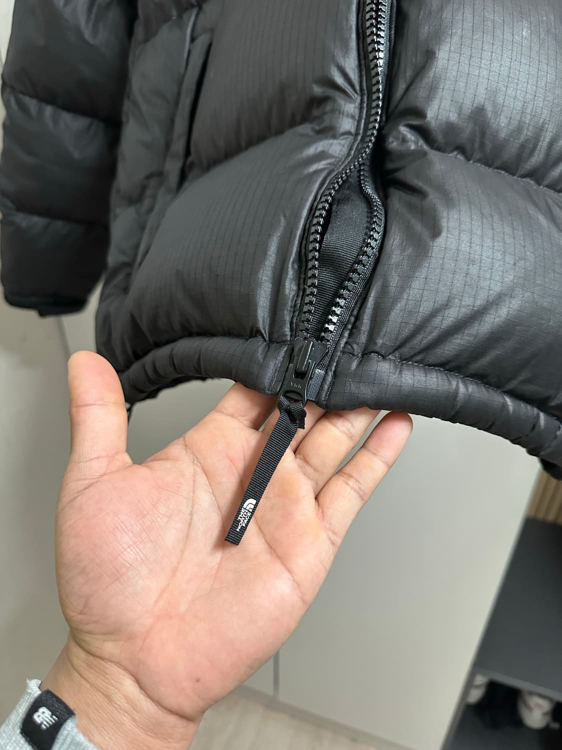 노스페이스 눕시 패딩 블랙 S(90~95 상품이미지5