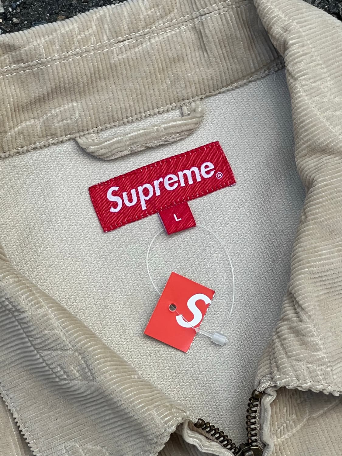 Supreme 18ss Debossed Corduroy Jacket 상품이미지7