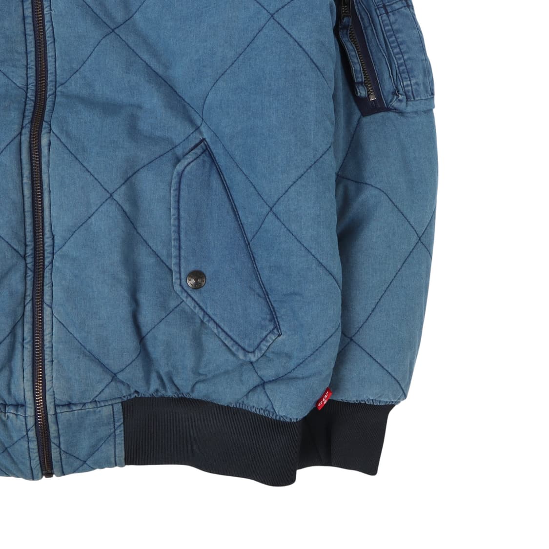 리바이스 리버시블 데님 플리스 봄버 자켓 상품이미지5