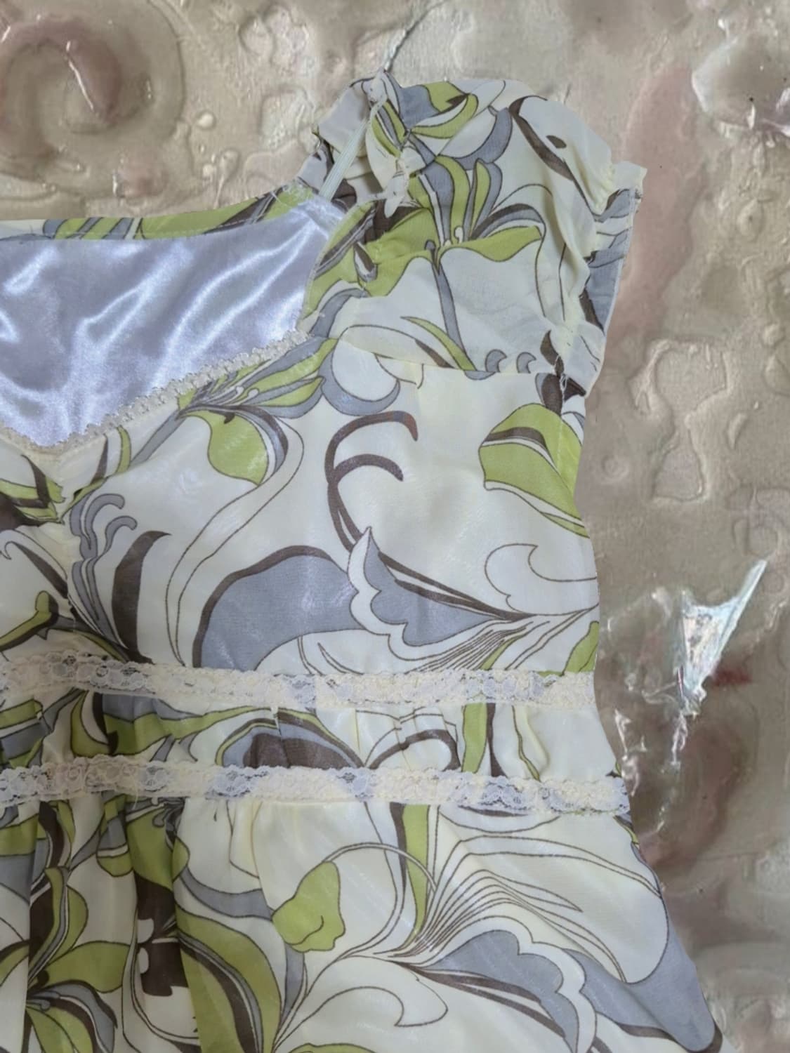 일본 빈티지 패턴 미니 원피스 오리엔탈 파우닝 133 샵오공이 레이어룸 상품이미지6