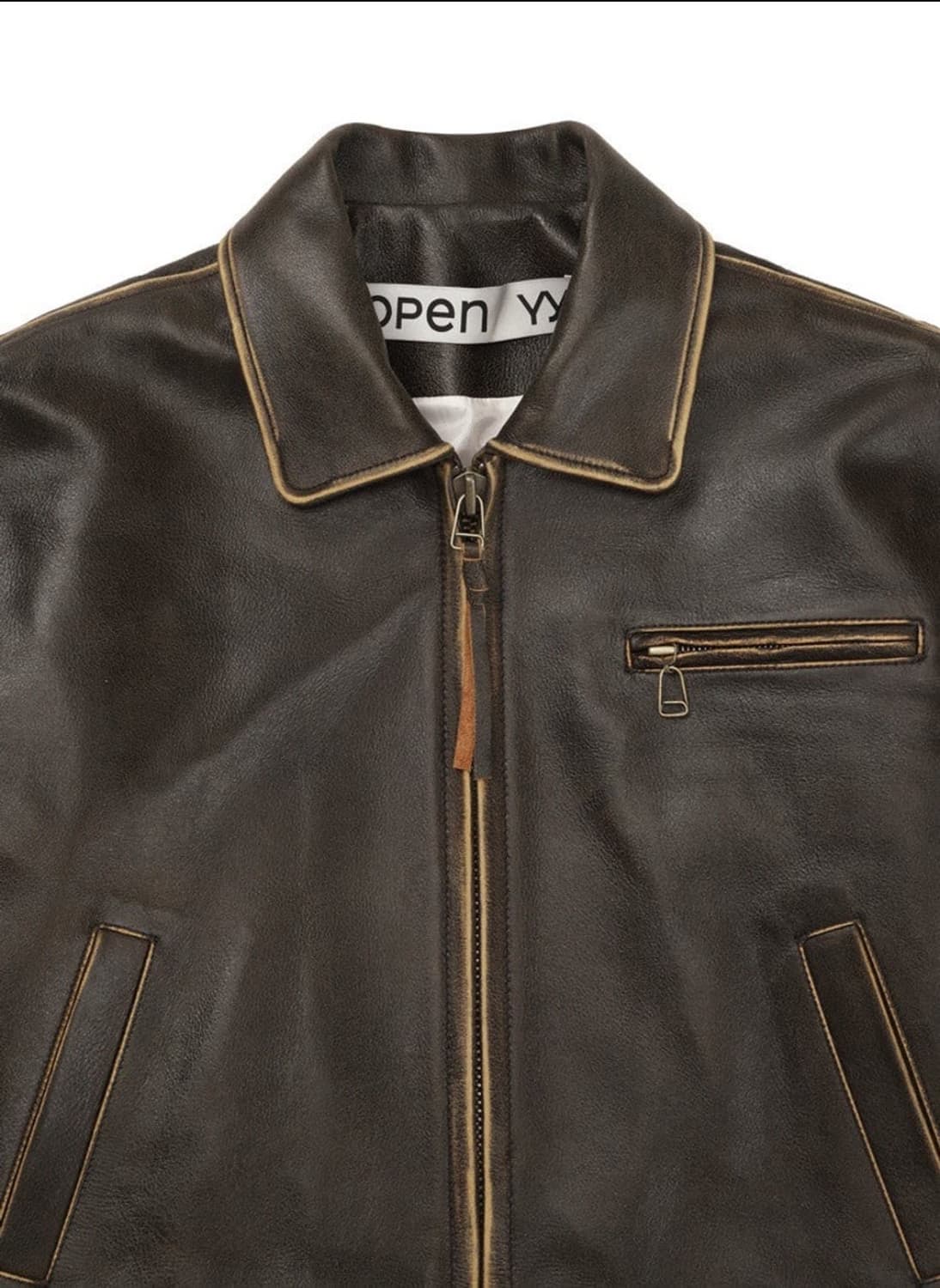 오늘만)Openyy 오픈와이와이 레더자켓 2사이즈 상품이미지3