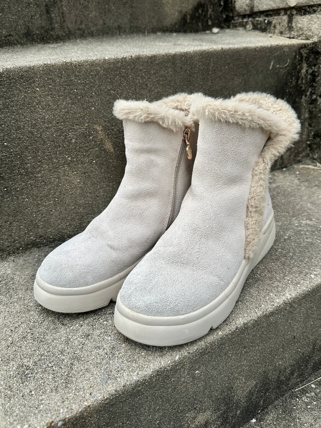 Scholl fur boots 상품이미지2