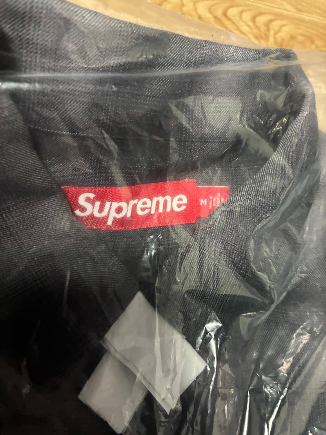 M) 슈프림 레이온 쉐도우 플레이드 셔츠 상품이미지5