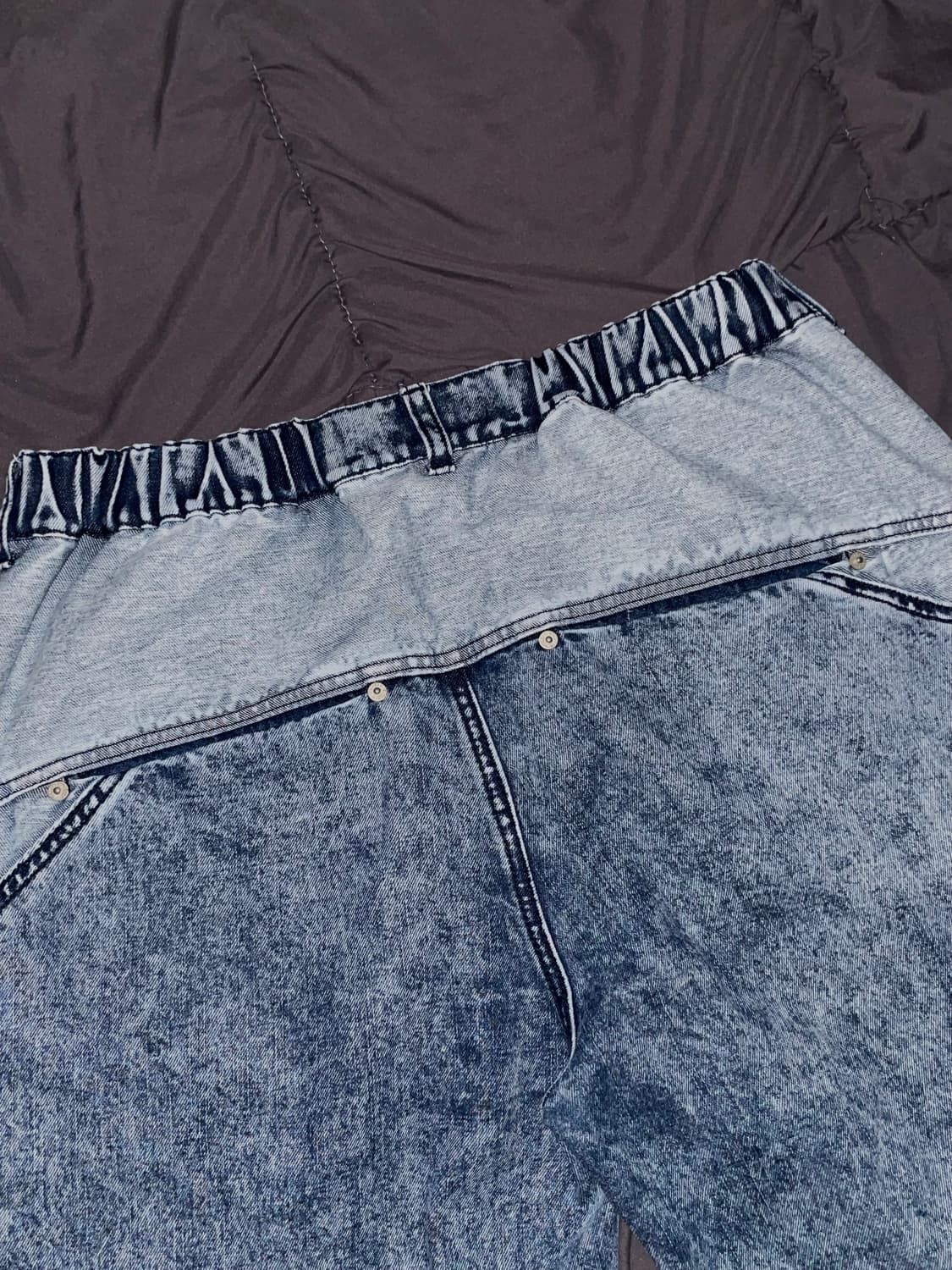 크리틱 절개 데님팬츠 상품이미지4