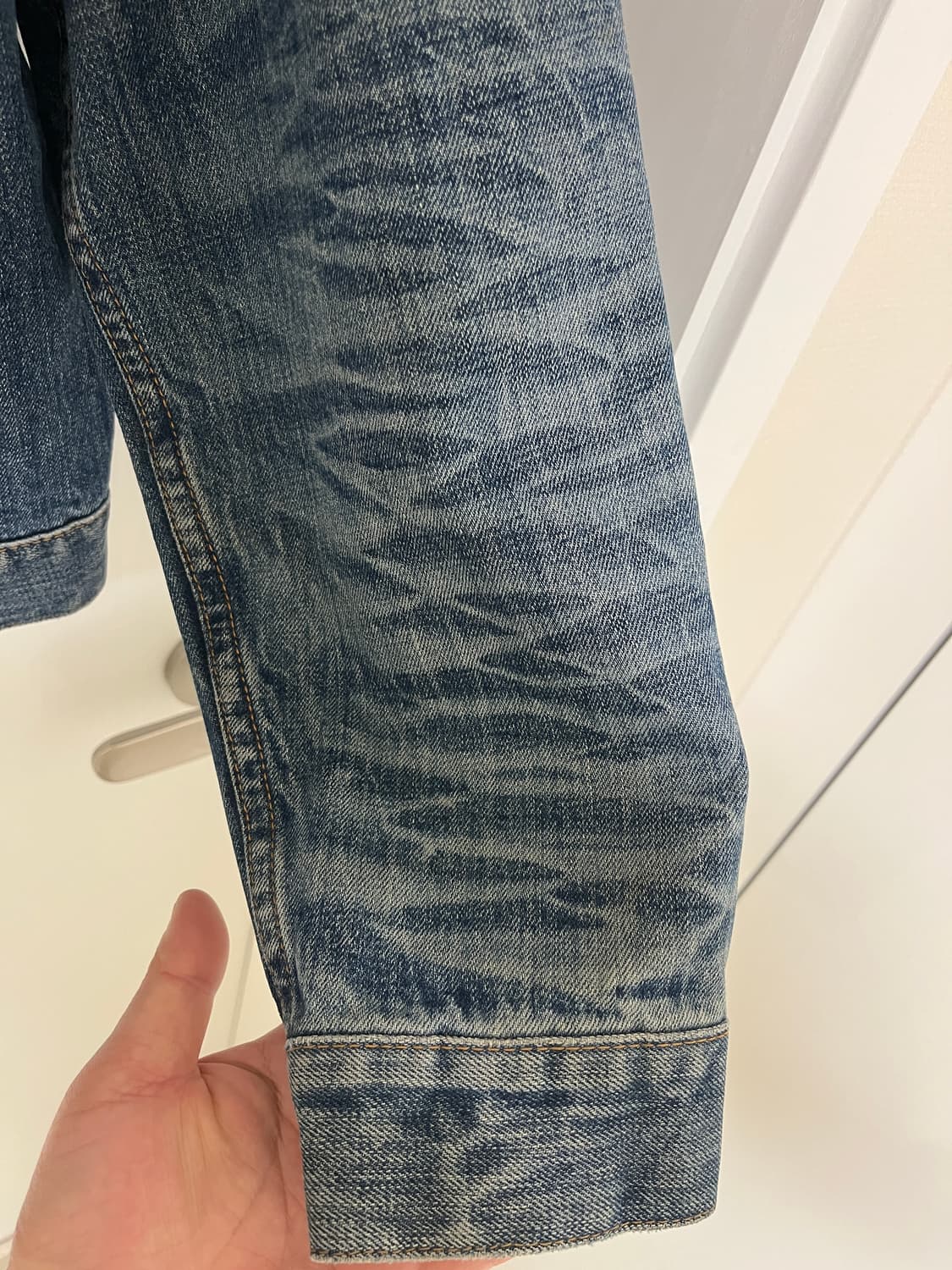 리바이스 90s 타입3 트러커 발렌시아 555 44사이즈 3세대 상품이미지5