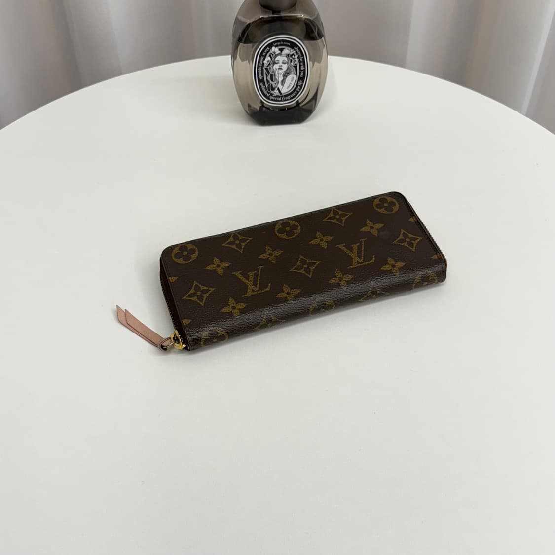 루이비통 클레망스 지퍼 장지갑 핑크 상품이미지1