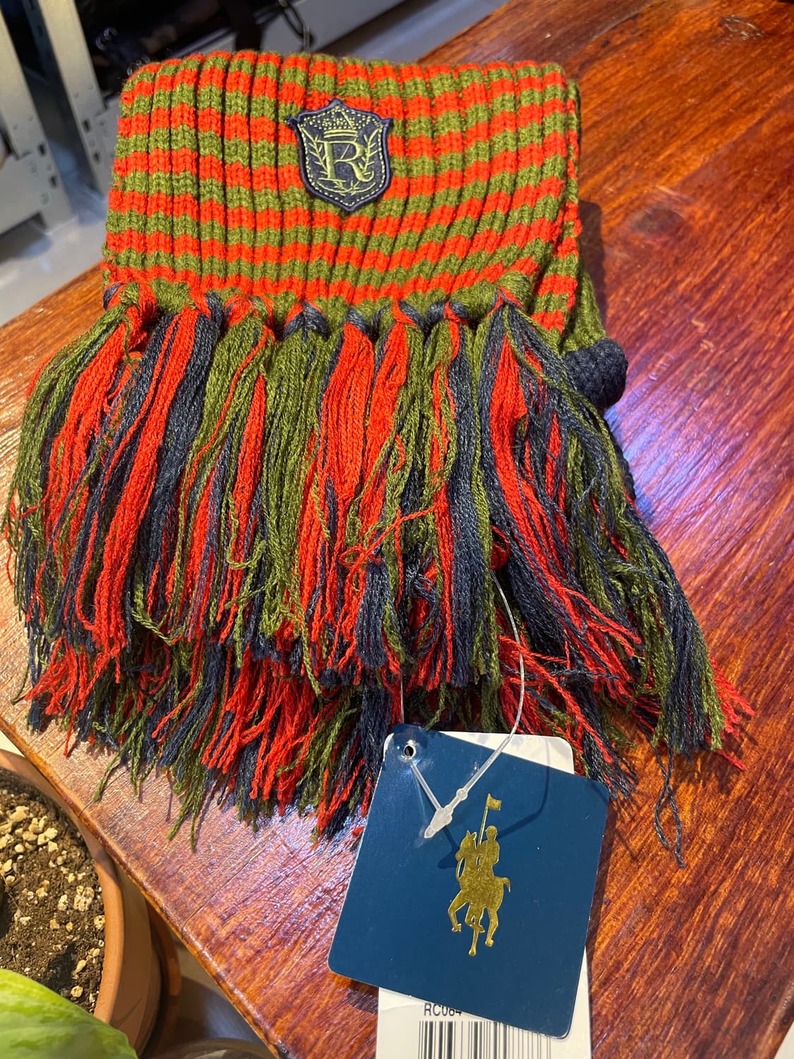 Rapa Club 라파클럽 목도리 - 카키 상품이미지1