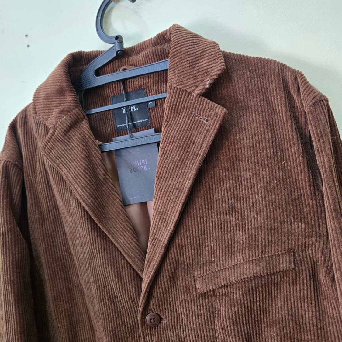 디미트리 블랙 코듀로이 퍼티그 자켓 상품이미지2