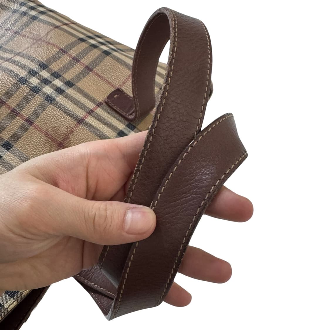 정품 버버리 노바체크 토트백 상품이미지3