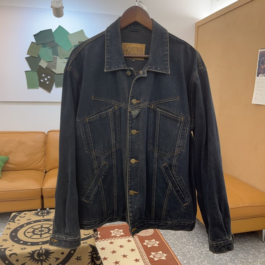 마리테 프랑소와 저버 유니크 절개라인 빈티지 데님자켓 105 C08696 상품이미지3