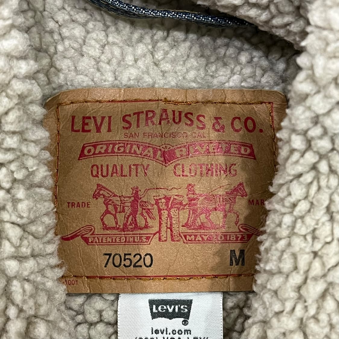 리바이스 셰르파 데님자켓 s08571 상품이미지6