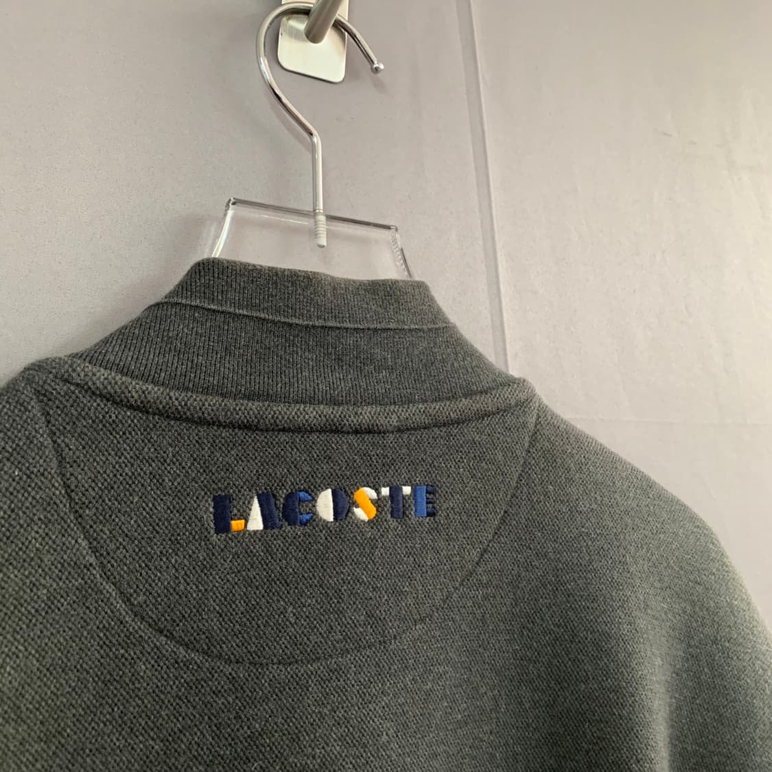 L 라코스테 스웻 바시티 스타디움 야구 자켓 상품이미지4