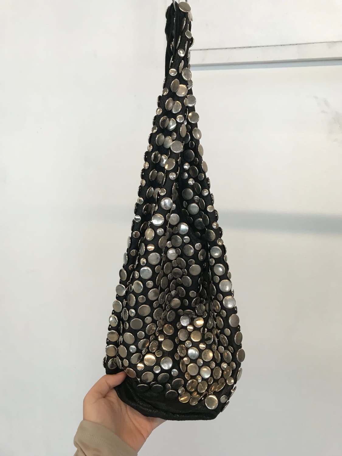 Vintage Studded Shoulder Bag 상품이미지4