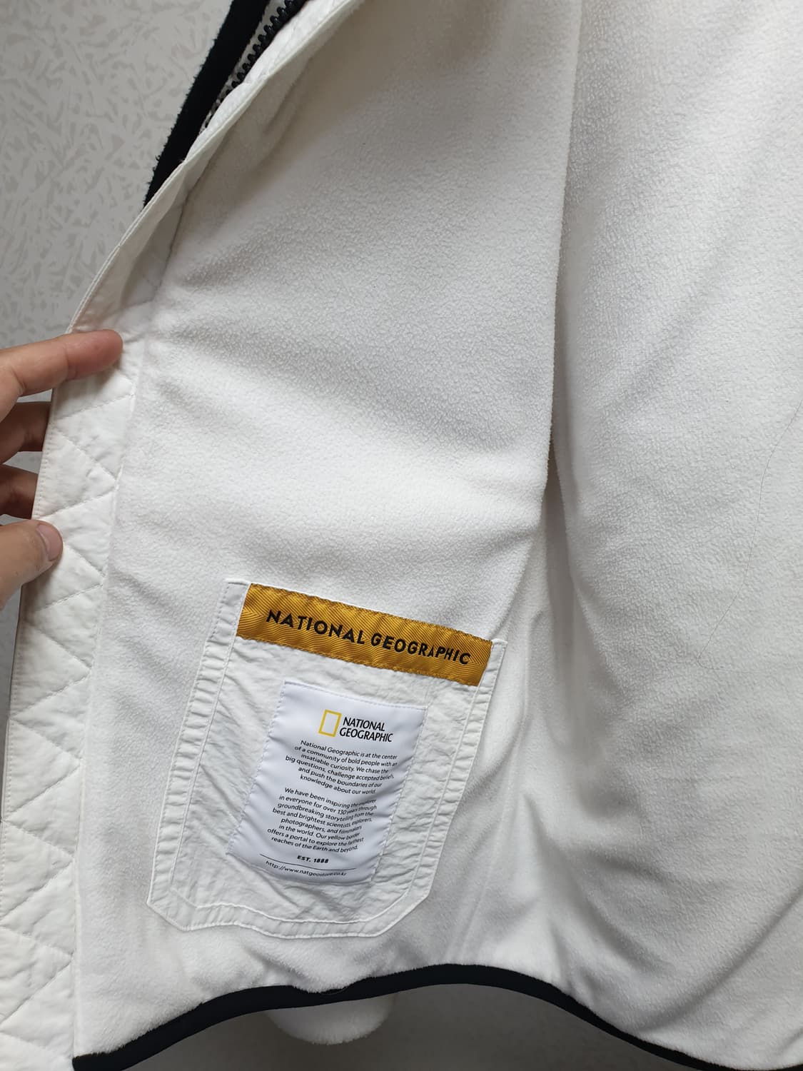 [m/정품] 내셔널지오그래픽 플리스 후드집업 상품이미지8