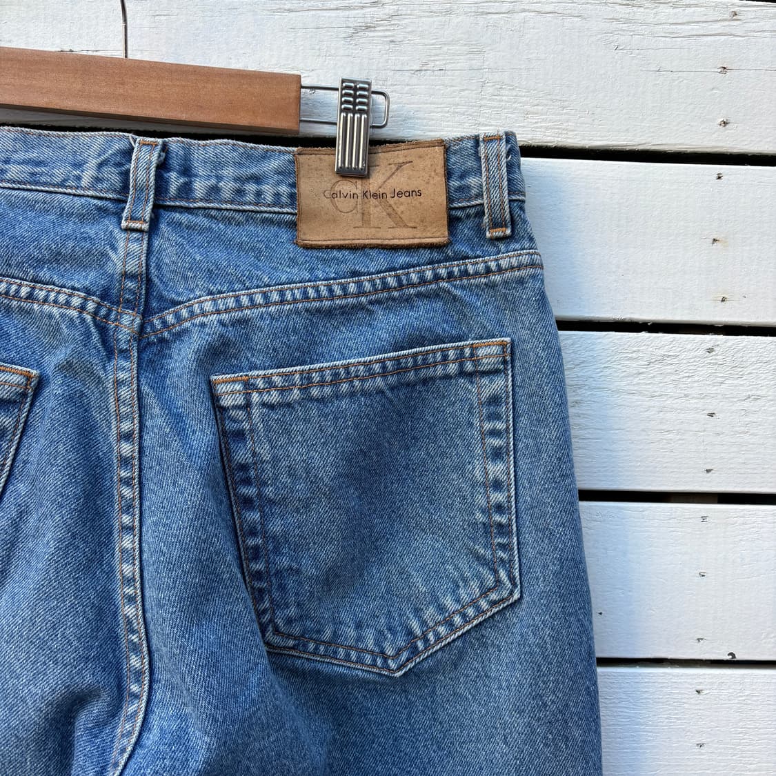 Calvin klein 캘빈클라인 made in usa 데님 팬츠 상품이미지8