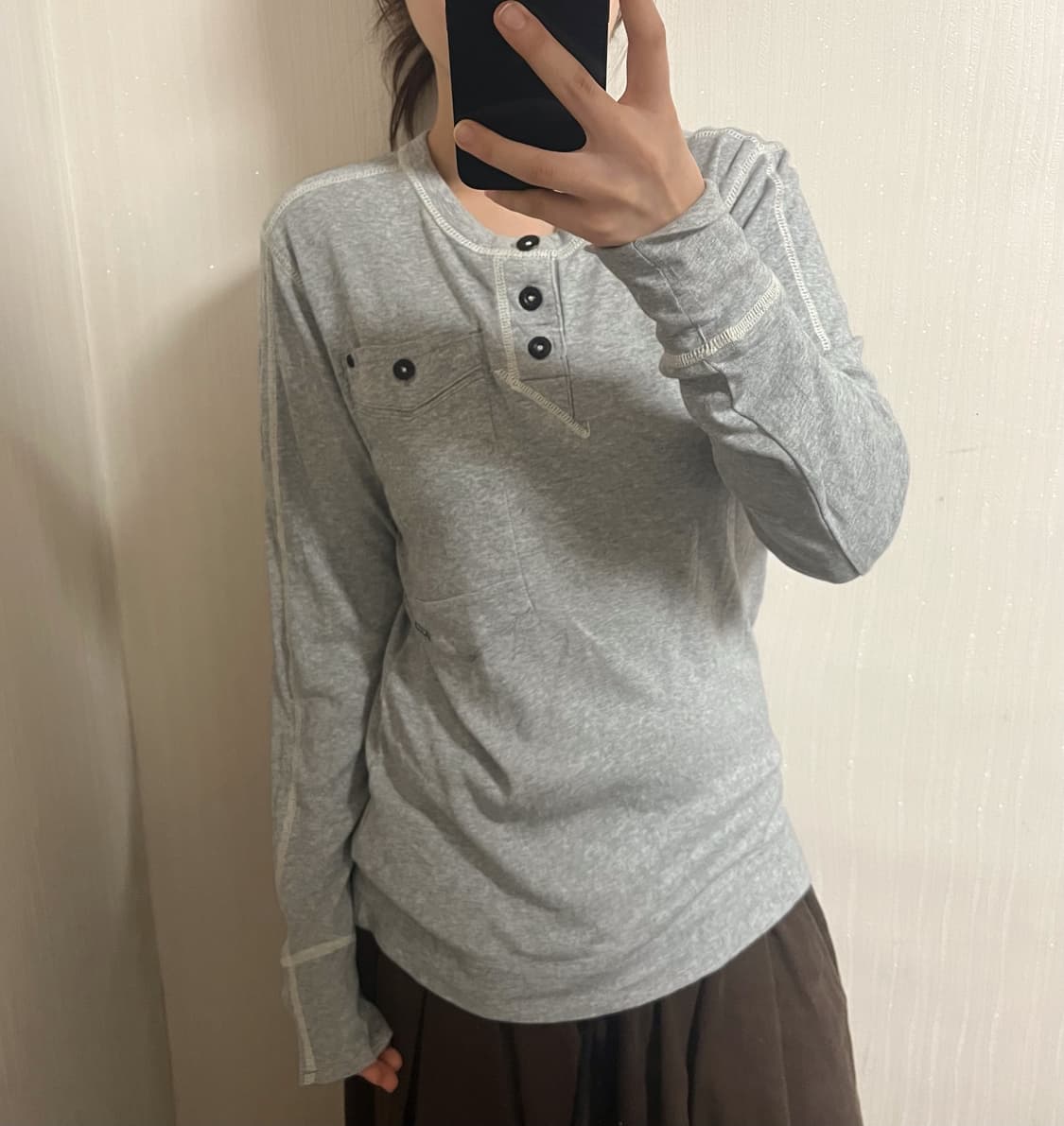 일본빈티지 지스타 디컨스트럭티드 디테일 롱슬리브 상품이미지1