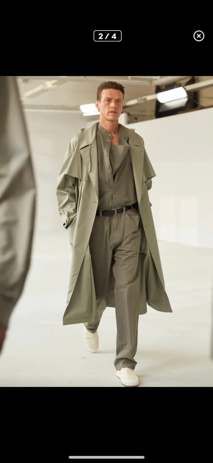 르메르 애쉬그레이 셋업 상품이미지1