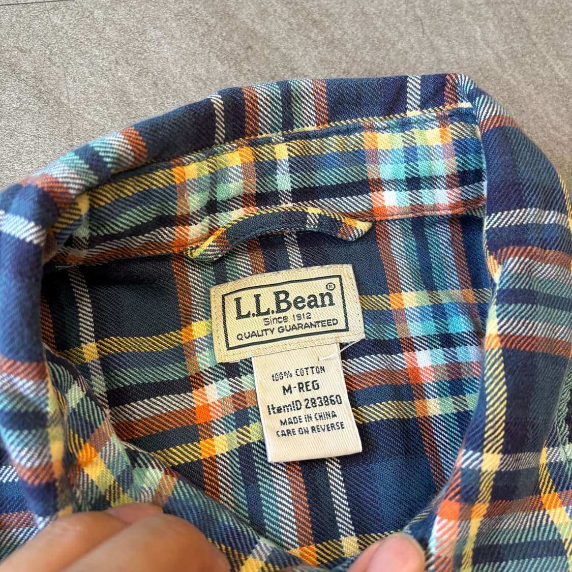 L.L.bean 정품 엘엘빈 플란넬 셔츠 상품이미지5