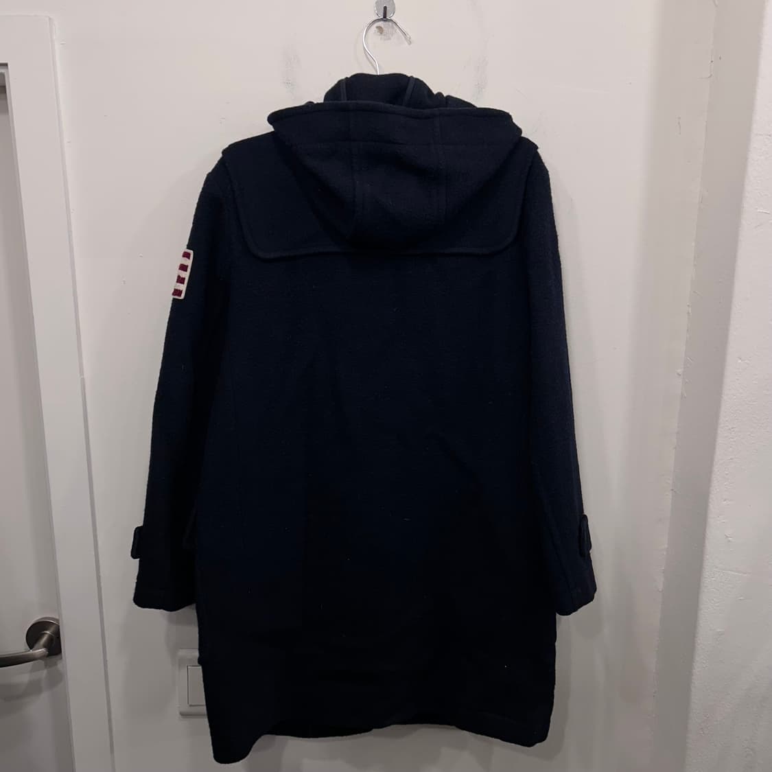 지프 성조기 플리스로고 후드 더플코트 상품이미지5