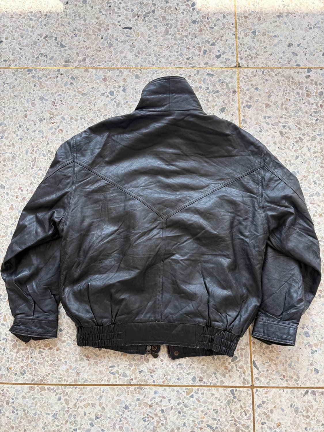 리얼레더 양가죽 블루종 자켓 상품이미지8