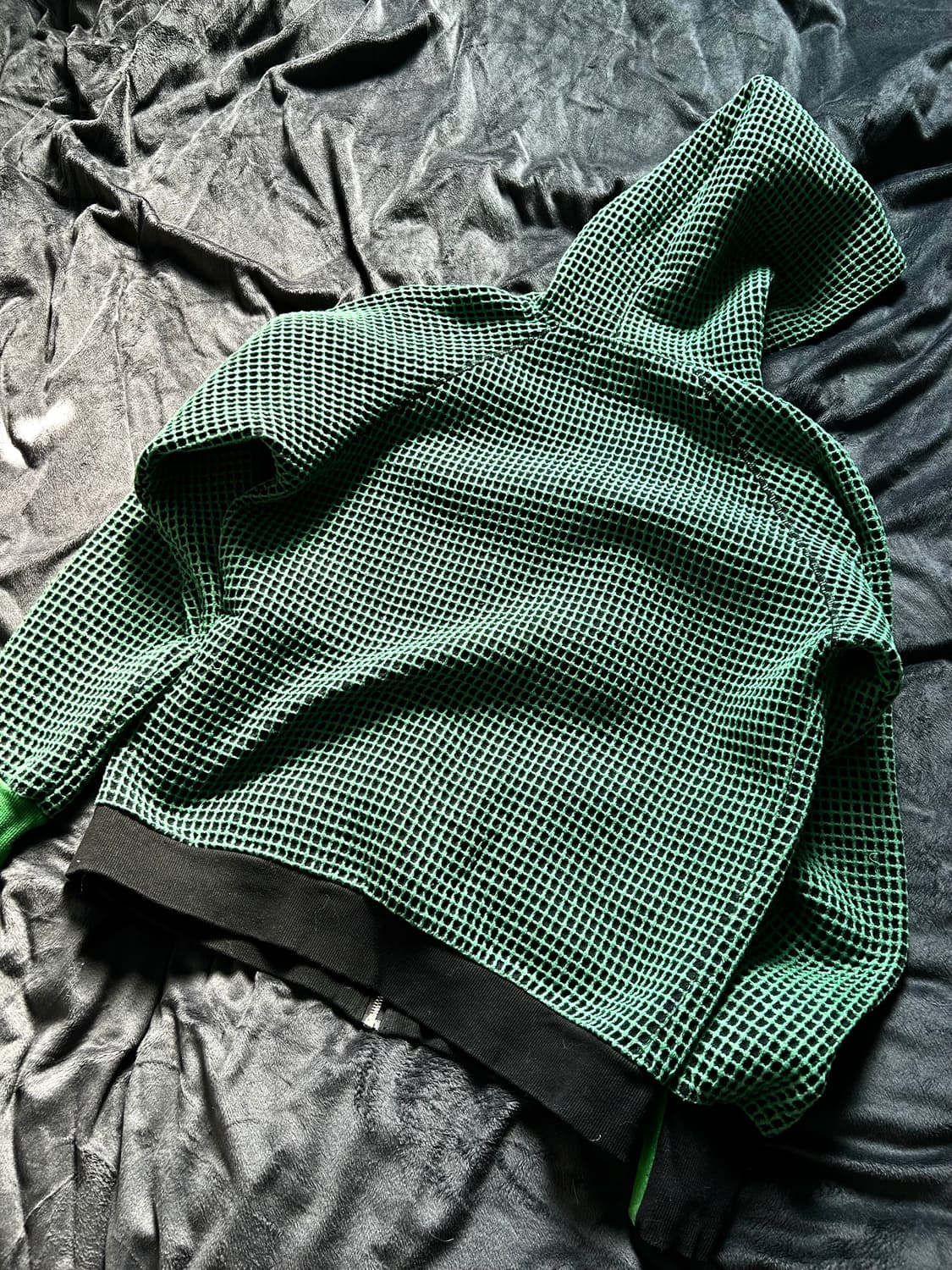 Kravitz 3D Wapple Pattern Hoodie Jacket 상품이미지5