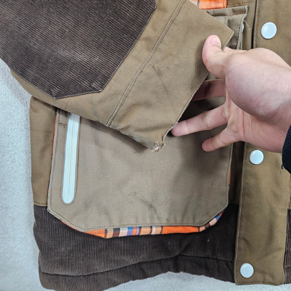 아디다스x버튼 윈터 자켓 105 상품이미지8