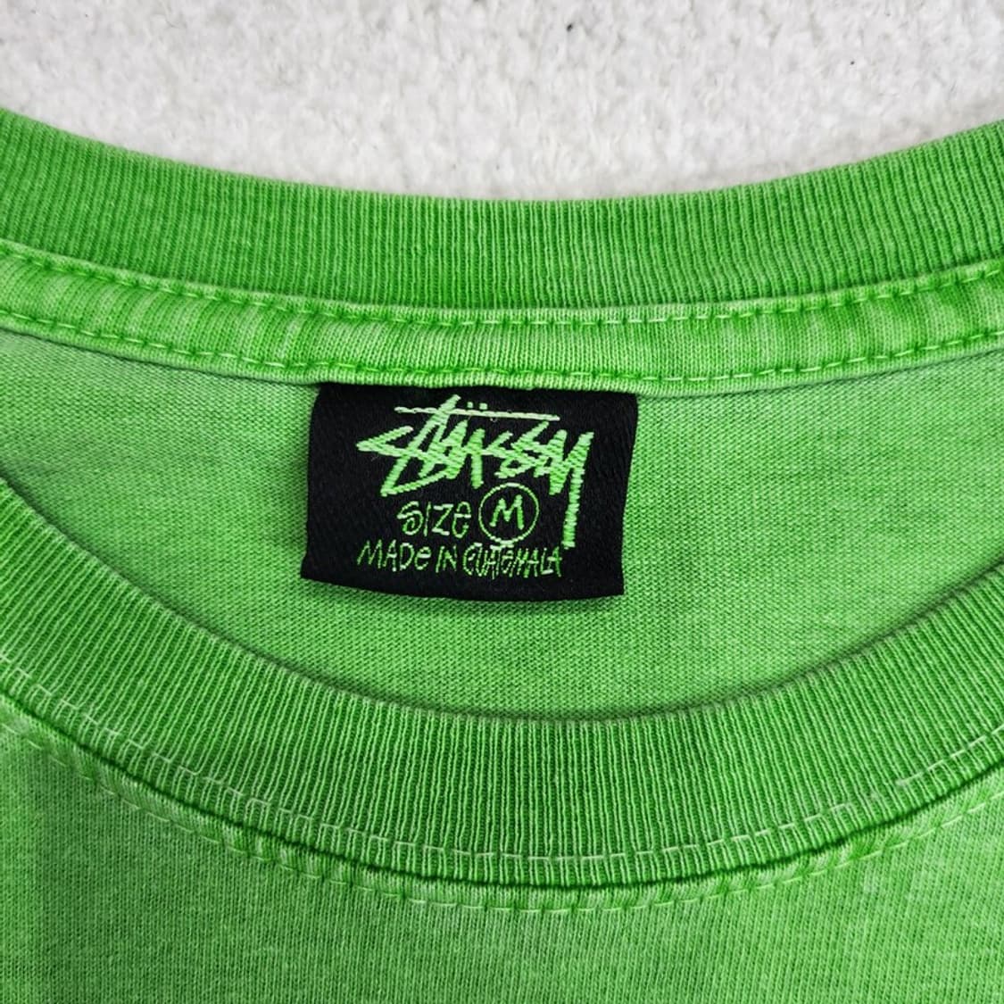 STUSSY 월드투어 반팔 티 M 상품이미지6