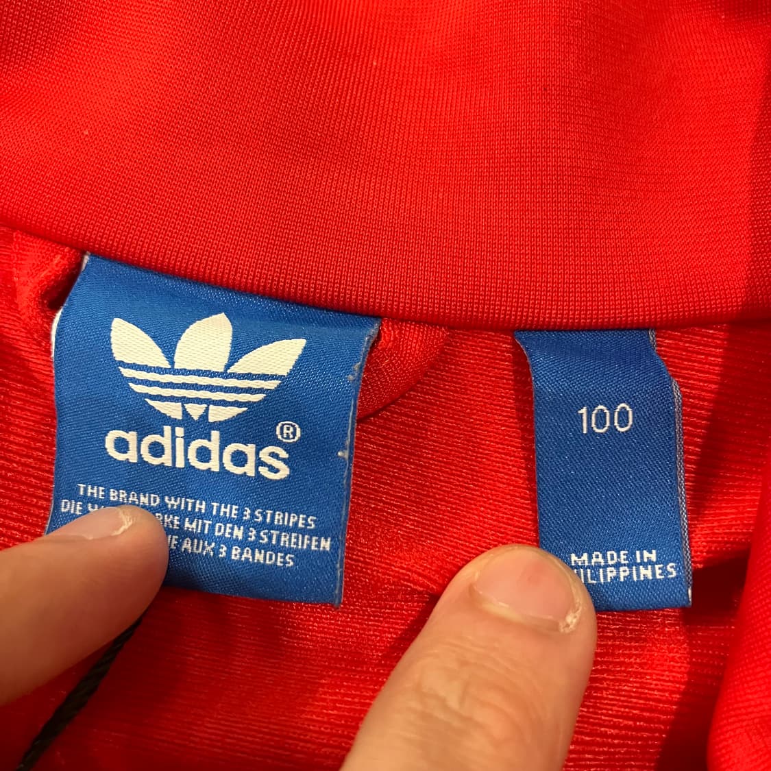 135 아디다스 파이어버드 빅로고 져지 상품이미지3