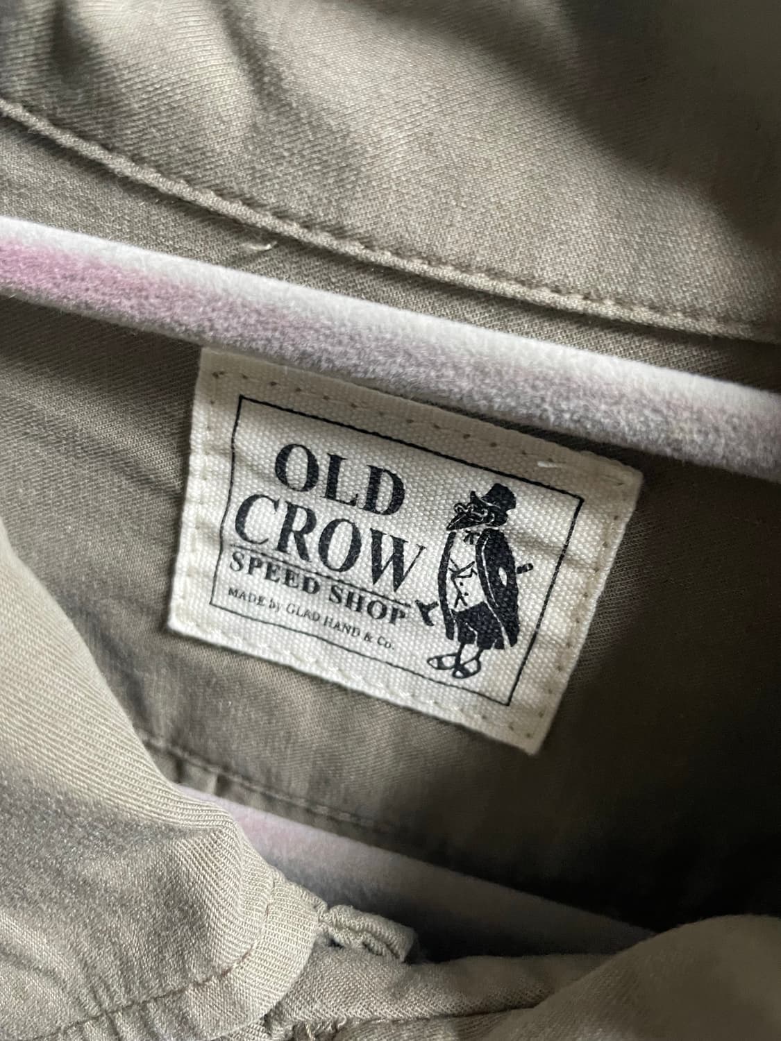 Old Crow 바이크 반팔셔츠 상품이미지3