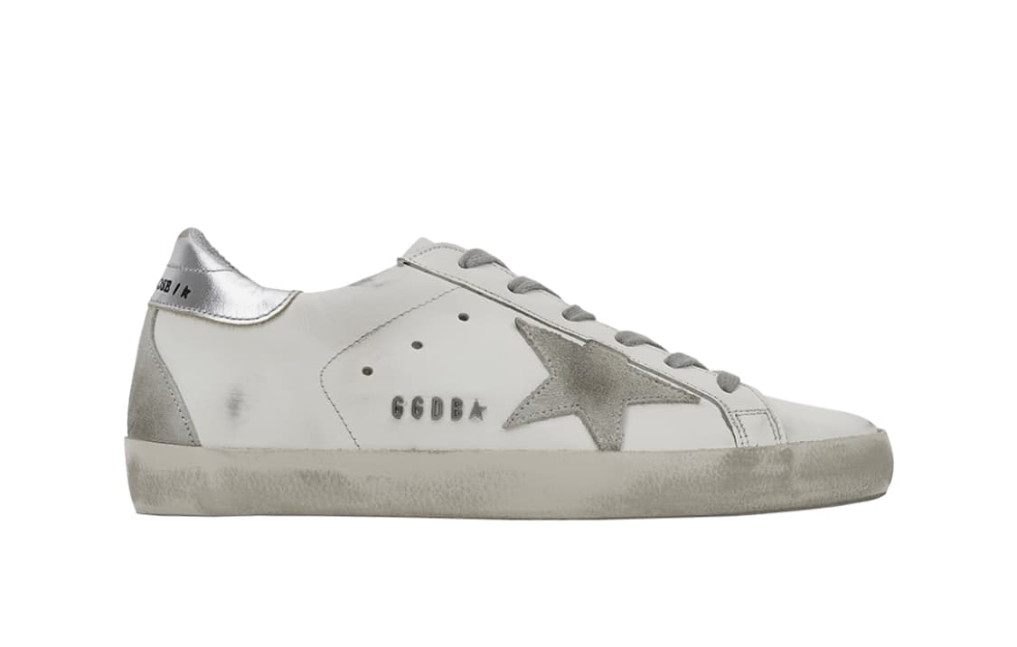 3회 착용) 골든구스 화이트 실버탭 스니커즈 상품이미지1