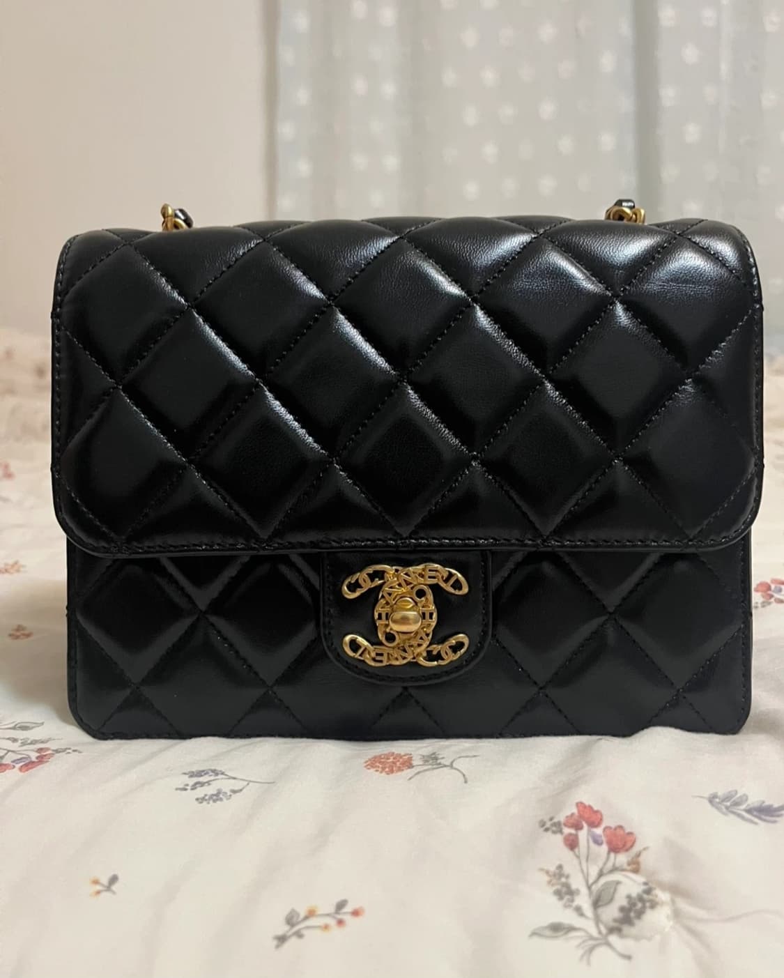 (정품)샤넬 플랩백 금장체인 상품이미지1