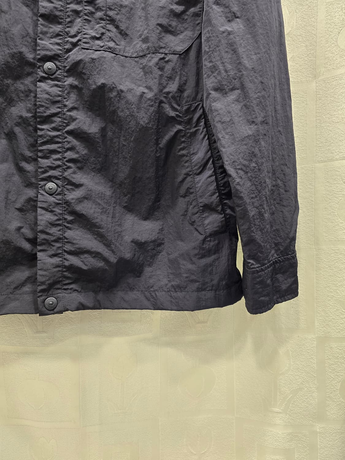 내셔널지오그래픽 블랙 셔츠형 바람막이 자켓 2XL(110) 상품이미지5
