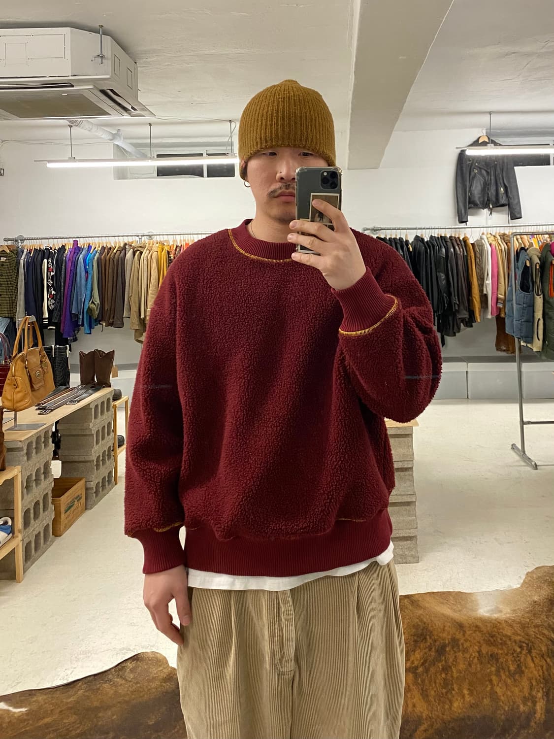 JW ANDERSON x UNIQLO fleece top JW앤더슨 상품이미지1